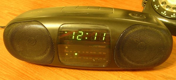 Jager clock radio